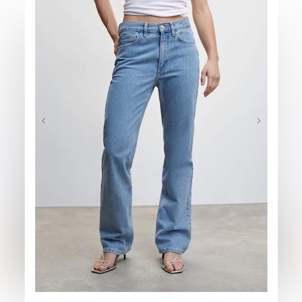 Mango Matilda Mid Rise Straight Jean - Picture 5 of 5